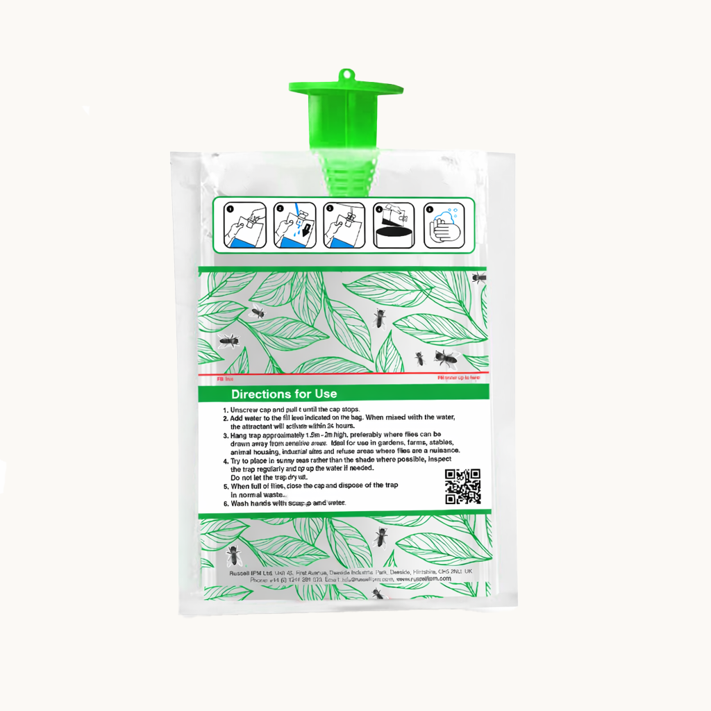 MaxiFly Junior Disposable Outdoor Fly Trap – Water Activated Hanging Fly Bag