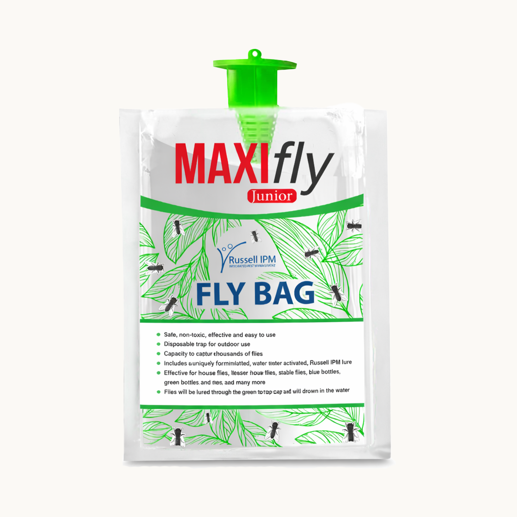 MaxiFly Junior Disposable Outdoor Fly Trap – Water Activated Hanging Fly Bag