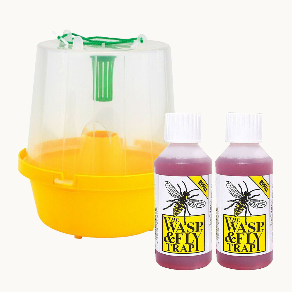 PlantPro reusable wasp trap and lure kit for outdoor garden use