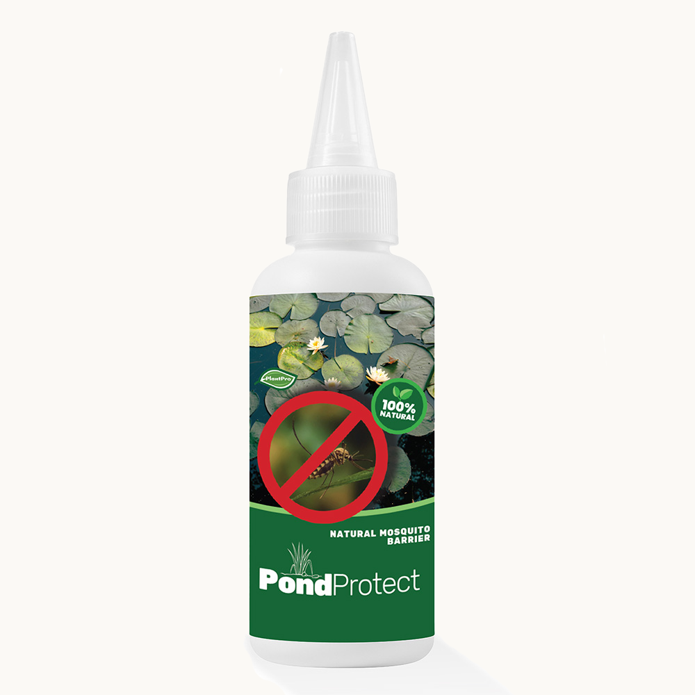 PlantPro PondProtect Natural Mosquito Barrier - Non-Toxic Pond Treatment